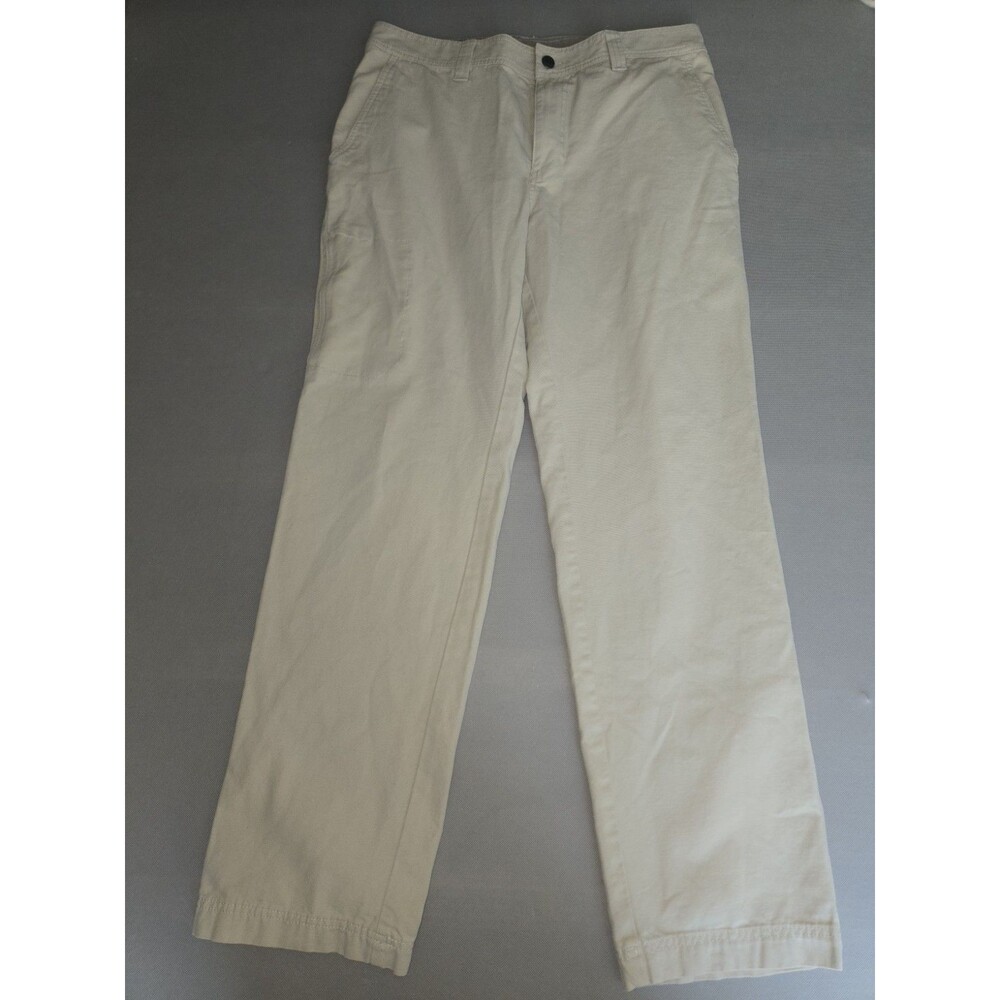 Columbia Omni-Shade Men's Beige Chino Pants 34x32 Regular Fit Cotton Khaki